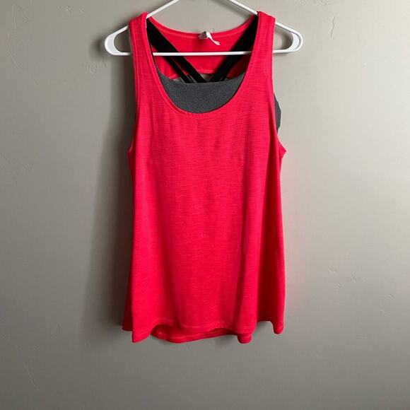 Champion Large Open Back Workout Tank with Built in Bra - Picture 6 of 6